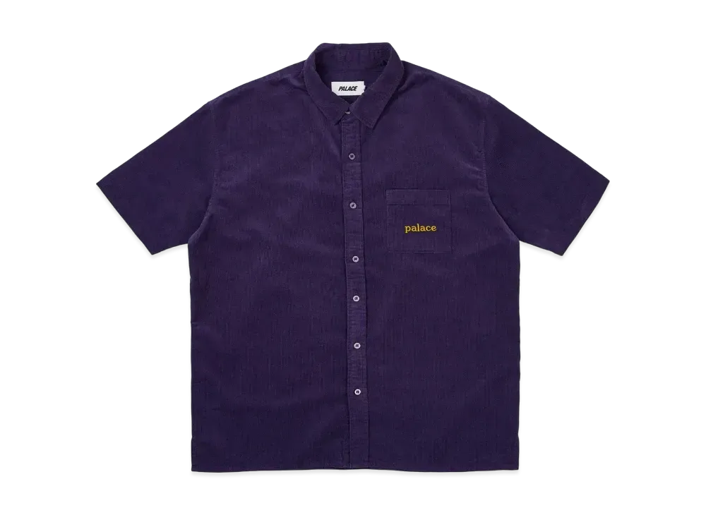 PALACE Washed Cord Shirt "Yellow"