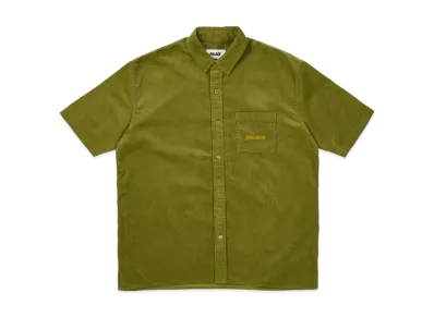 PALACE Washed Cord Shirt "Green"
