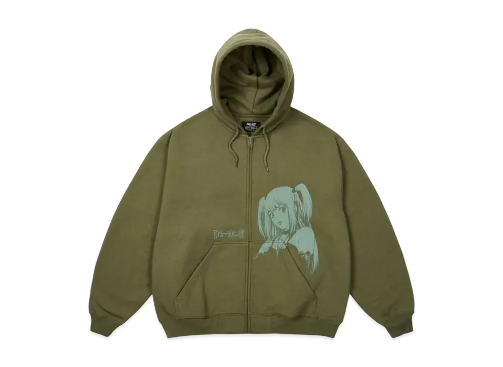 PALACE x DEATH NOTE Misa Zip Hood 