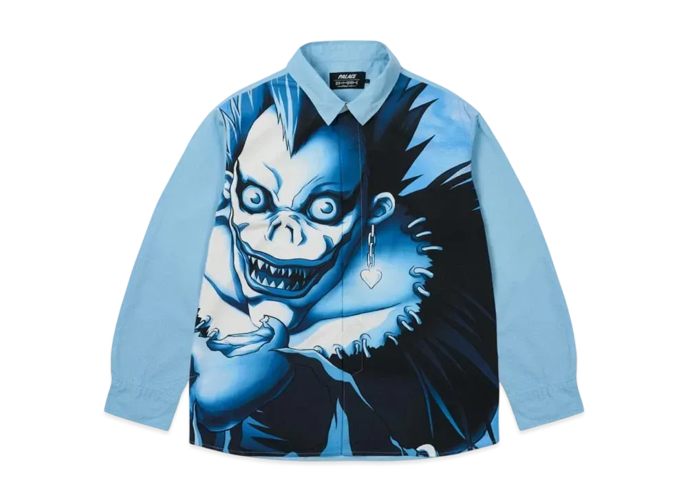 PALACE x DEATH NOTE Shirt "Blue"