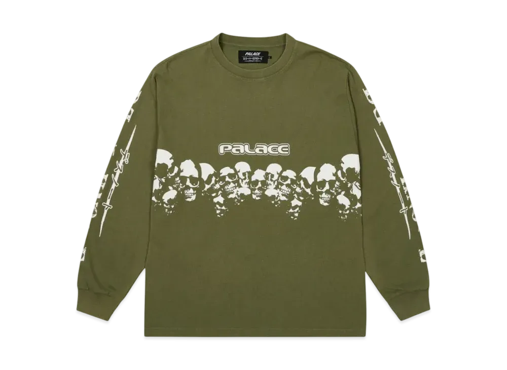 PALACE x DEATH NOTE Longsleeve "The Deep Green"