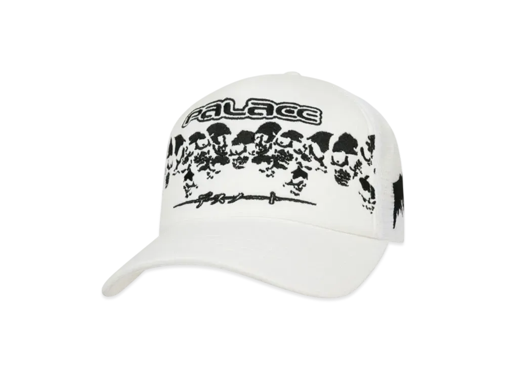 PALACE x DEATH NOTE Trucker "White"