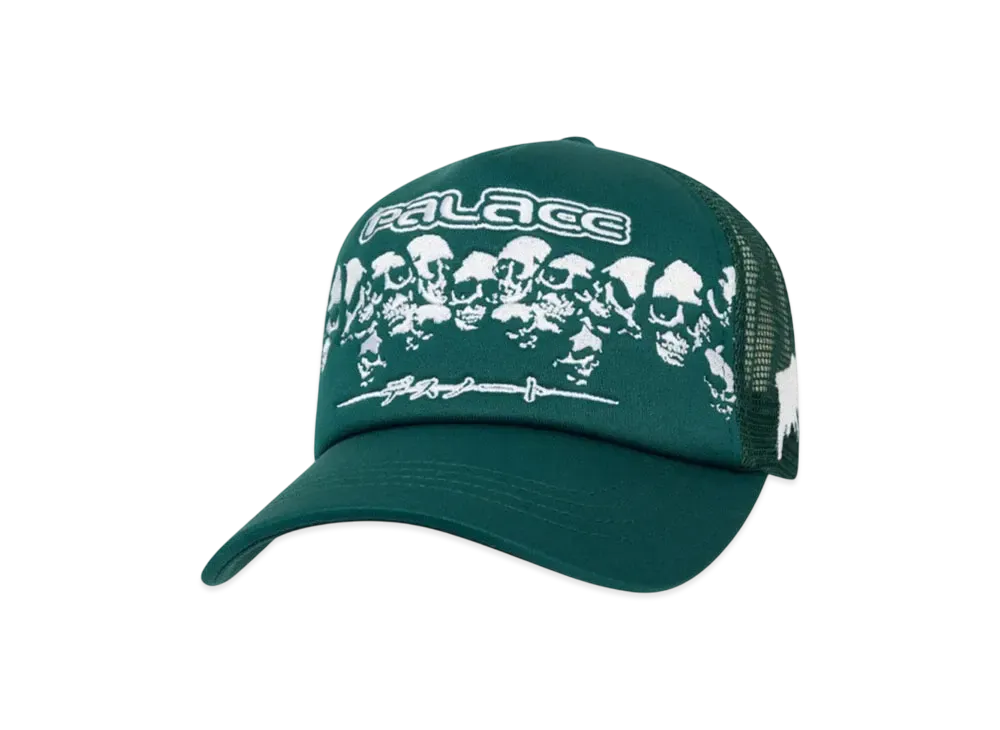 PALACE x DEATH NOTE Trucker "Green"