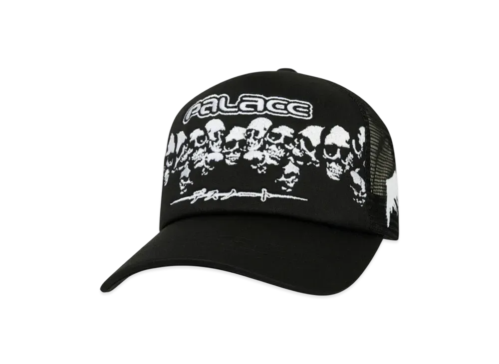 PALACE x DEATH NOTE Trucker "Black"
