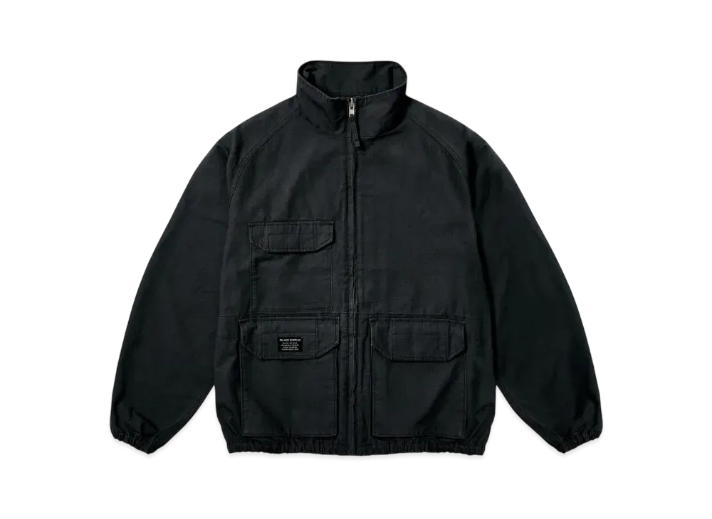 パレス RN リップストップ ジャケット "ブラック"