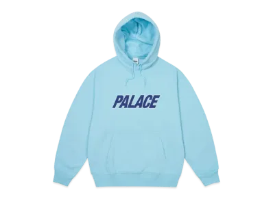 PALACE DUO LOGO HOOD "Skyline Blue"