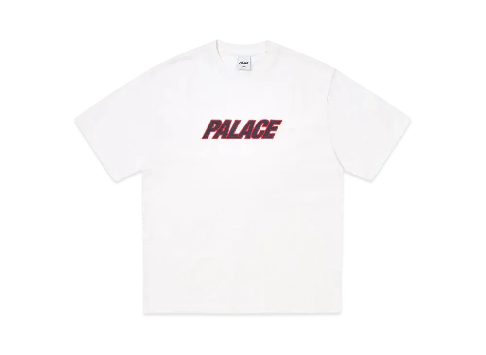PALACE HEAVY FONT T-SHIRT "White"