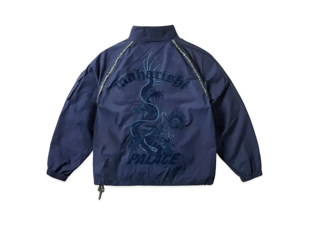 PALACE x MAHARISHI Asymetric Track Jacket "Blue"