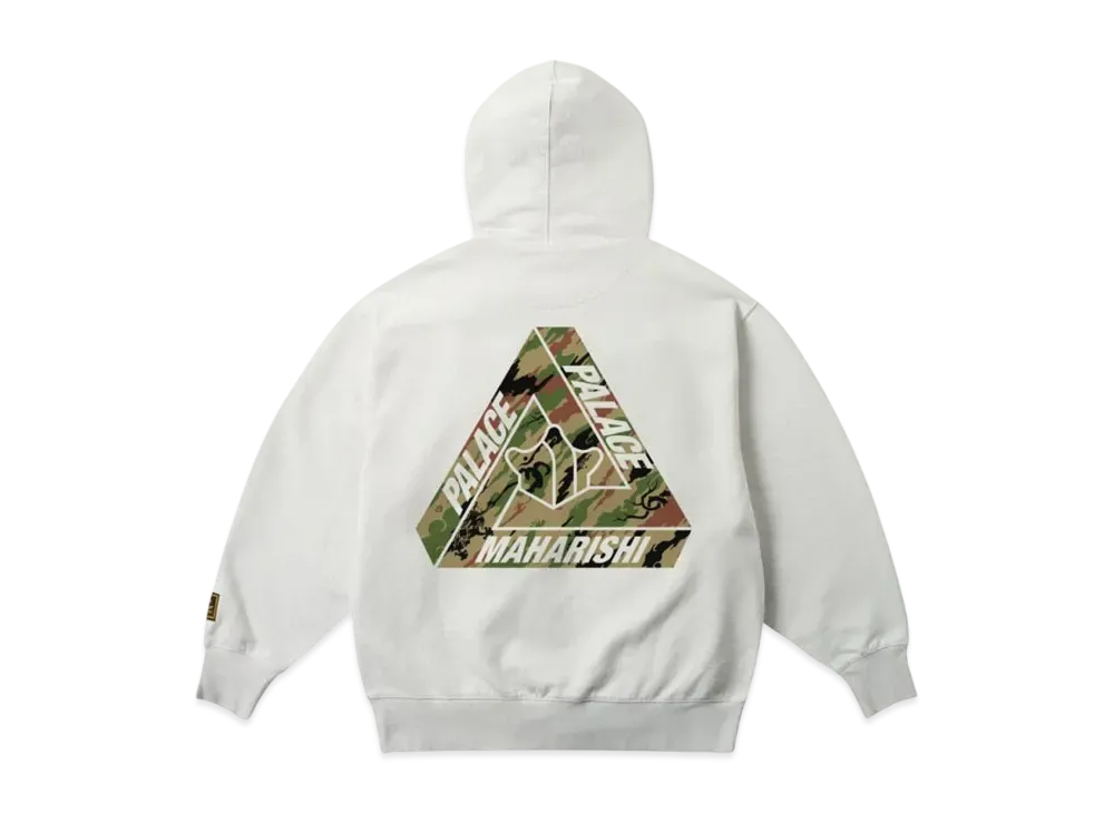 PALACE x MAHARISHI Tri Bonsai Dpm Hoodie "Stone"