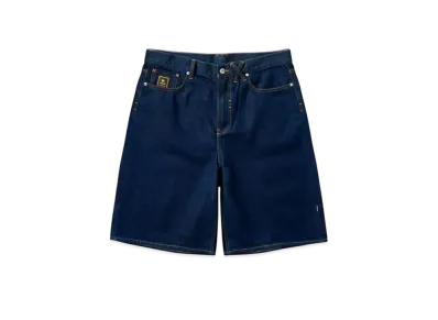 PALACE x MAHARISHI Baggy Denim Short "Indigo"