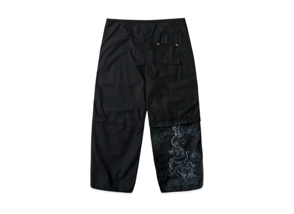 PALACE x MAHARISHI Zip Off Snow Pant "Black"