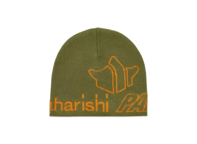 PALACE x MAHARISHI No Cuff Beanie "Olive"