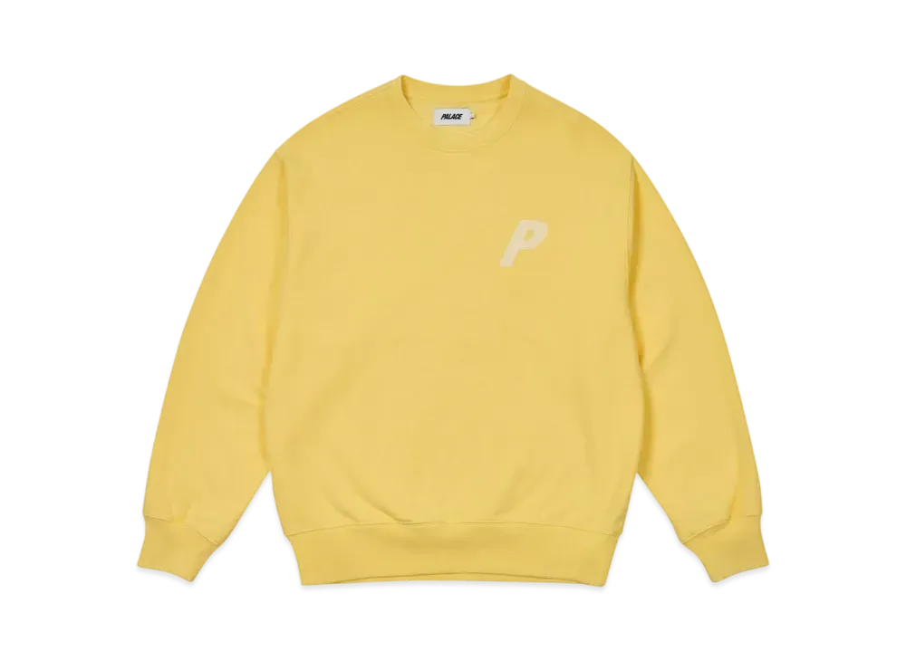 PALACE Pigment P3 Crew "Yellow"