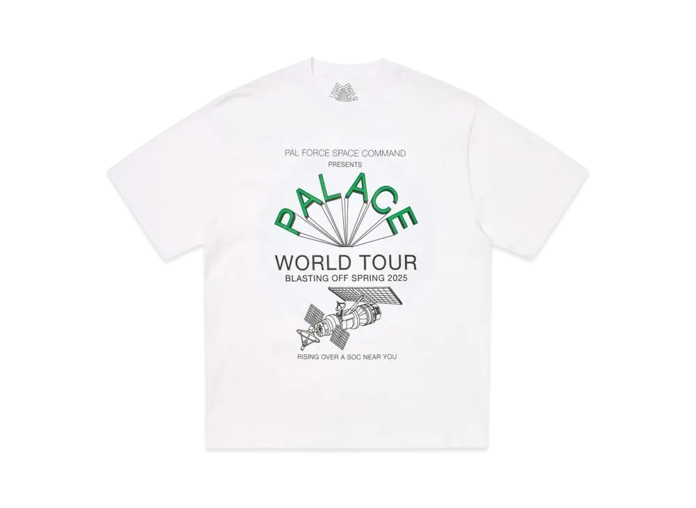 PALACE World Tour T-Shirt "White"