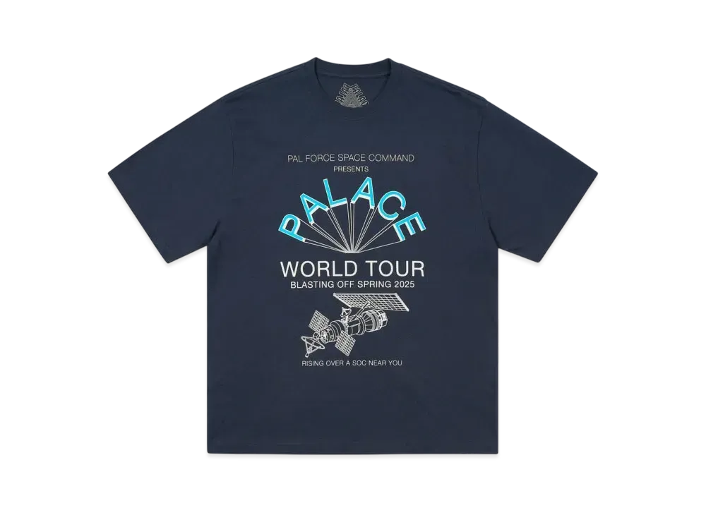 PALACE World Tour T-Shirt "Navy"
