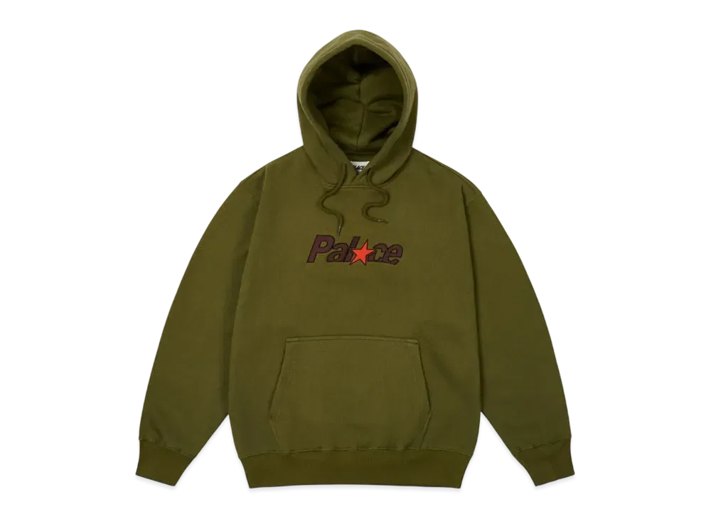 PALACE Star Hood "The Deep Green"