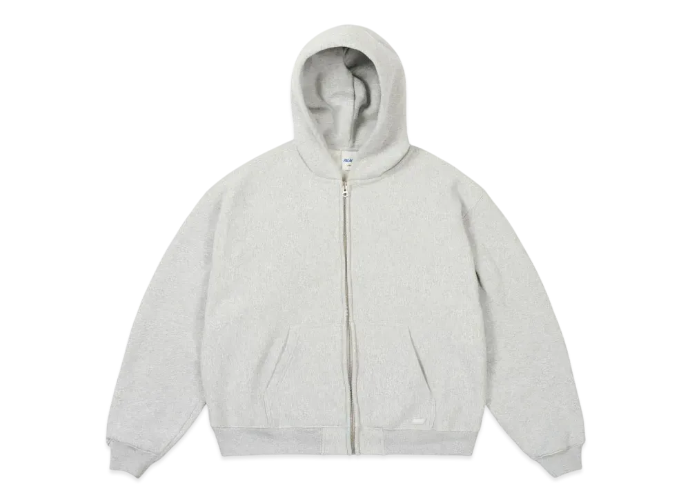 PALACE Unisex Zip Hood "Grey Marl"