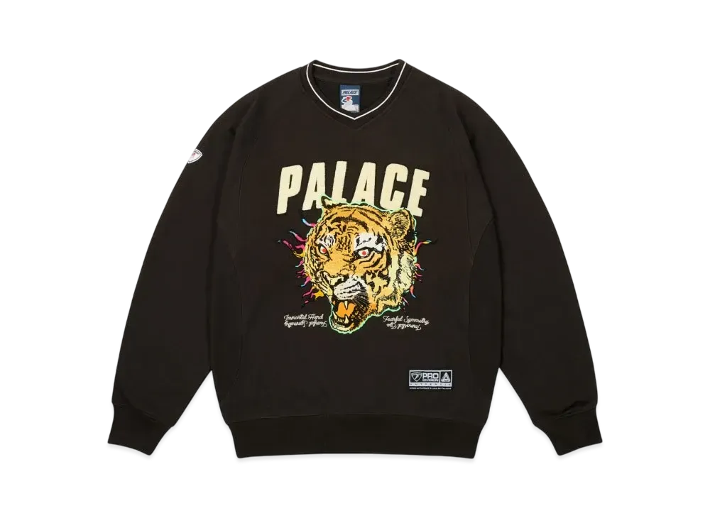 PALACE Tora Tora Crew "Black"
