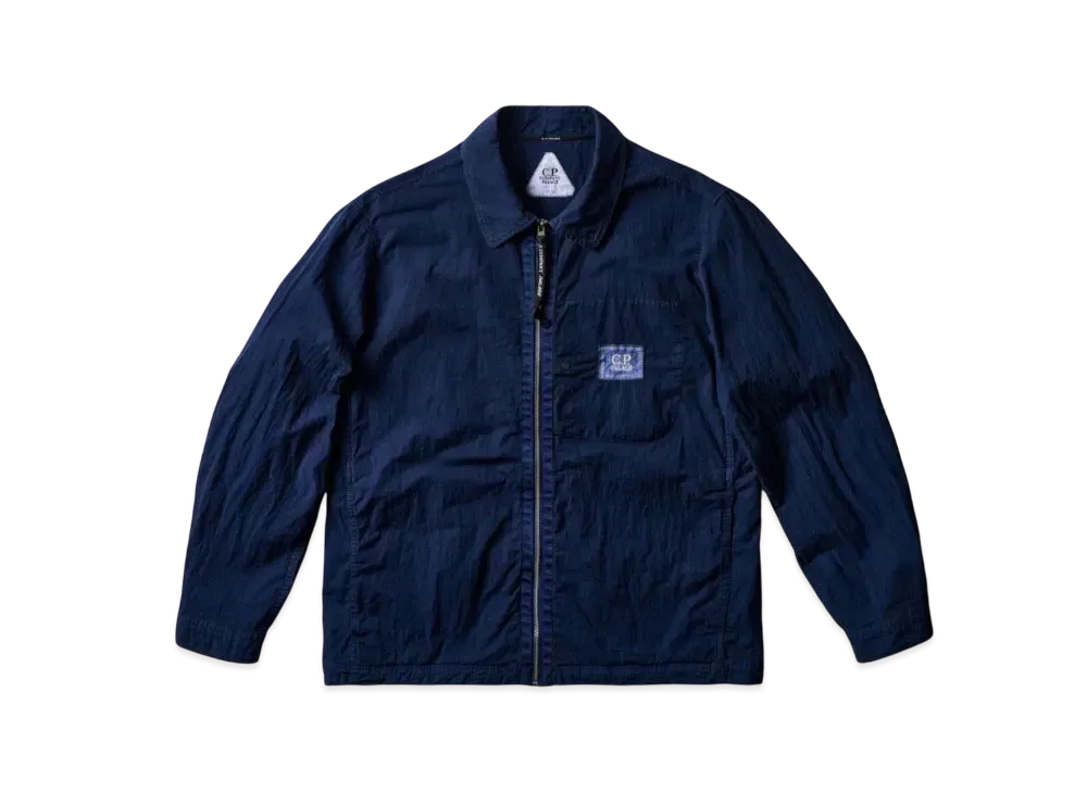 PALACE x C.P. Company 50 Fili Heavy Overshirt "Navy"