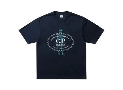 PALACE x C.P. Company Heavy T Shirt "Navy"