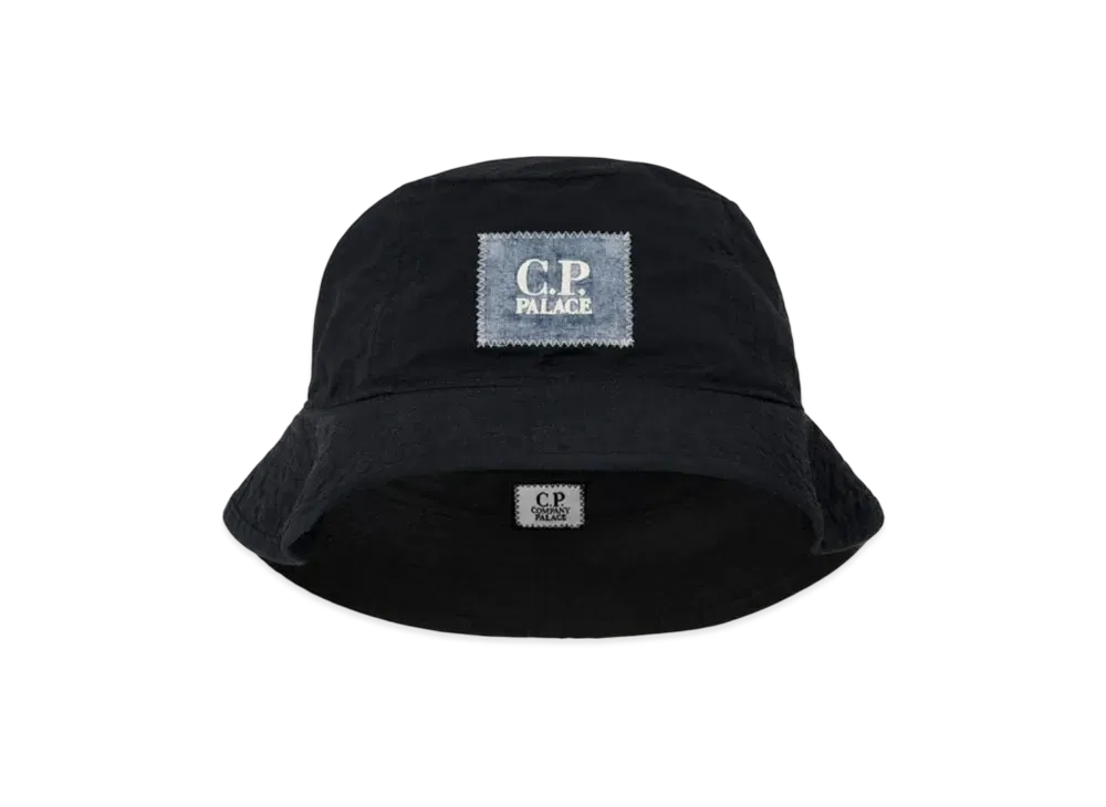 PALACE x C.P. Company Goggle Bucket Hat "Navy"