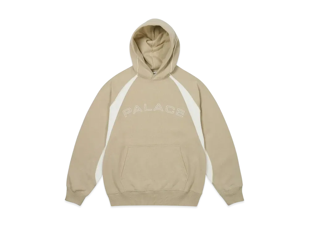 PALACE Piped Panel Hood "Stoney Grey"