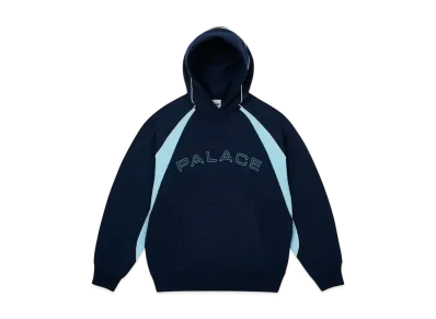 PALACE Piped Panel Hood "Ocean Blue"