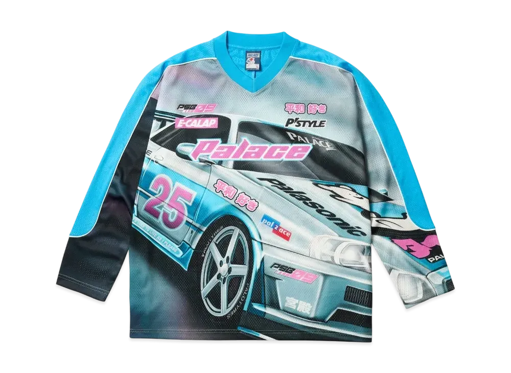 PALACE Racey Jersey "Blue"