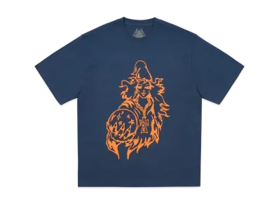PALACE Wiz T-Shirt "Navy"