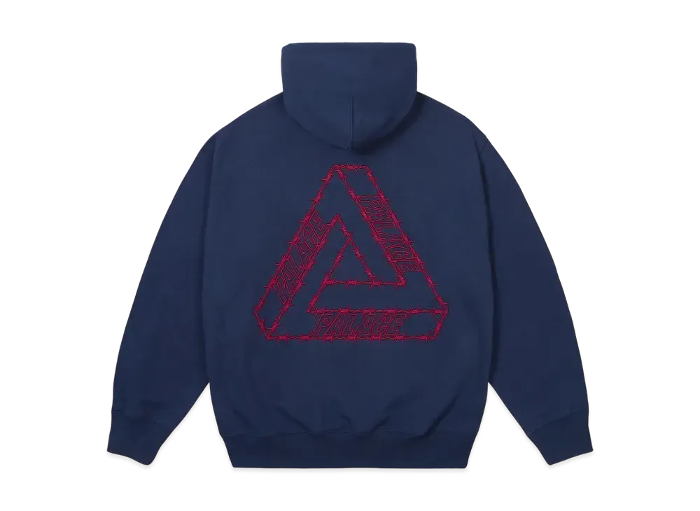 PALACE Barbed Tri-Ferg Hood "Navy"