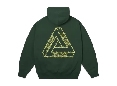 PALACE Barbed Tri-Ferg Hood "Green"