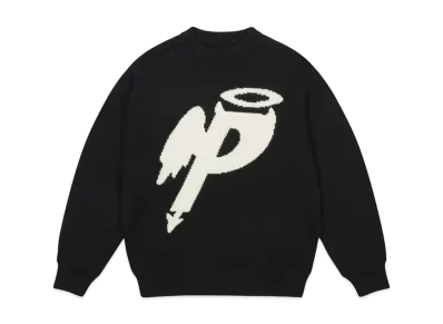 PALACE P Wing Knit "Black"