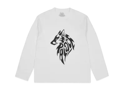 PALACE Sketchy Lone Wolf Longsleeve "White"