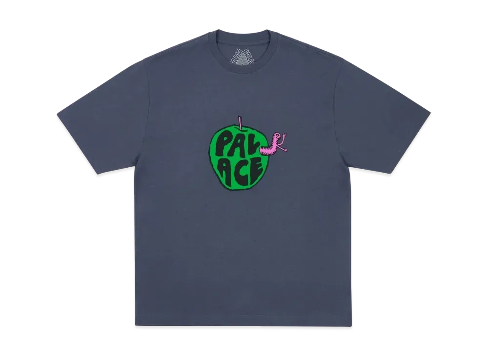 PALACE Bad Apple T-Shirt "Navy"