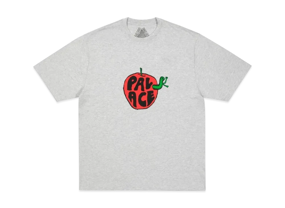 PALACE Bad Apple T-Shirt "Grey Marl"
