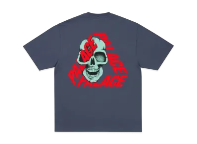 PALACE P3 Skull T-Shirt "Navy"