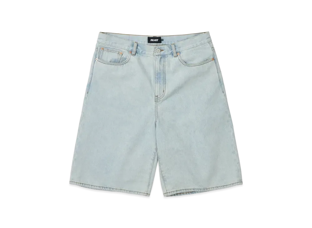 PALACE Denim Short "Stone Wash"