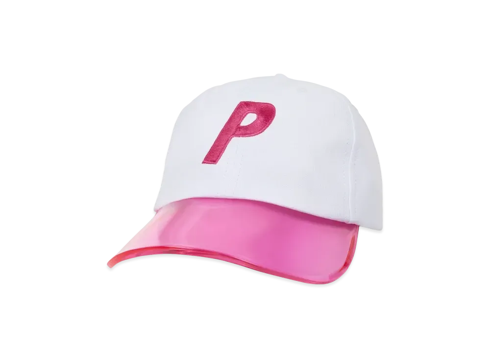 PALACE Clear Visor P 6-Panel "White"