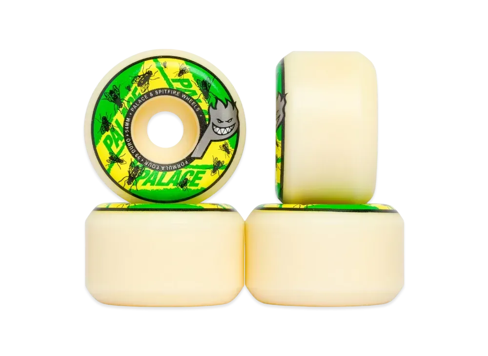 PALACE Spitfire Formula Four Conical Full Fly Wheels 54Mm "Green"