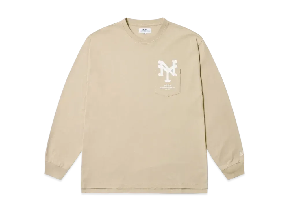 PALACE x ENGINEERED GARMENTS Longsleeve "Stone"