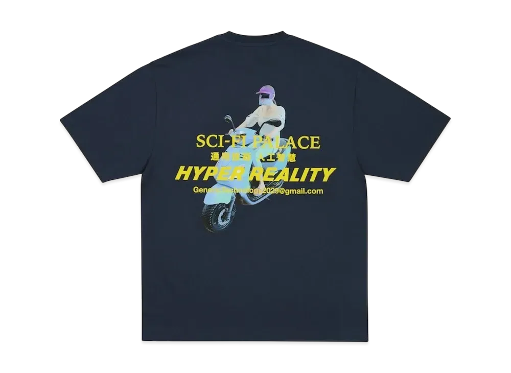 PALACE Sci-Fi Fantasy Email T-Shirt "Navy"
