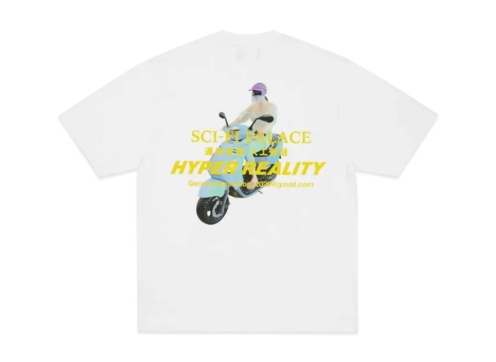 PALACE Sci-Fi Fantasy Email T-Shirt "White"