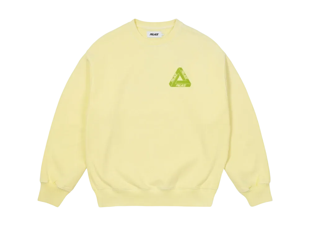 PALACE Reacto Tri-Ferg Crew "Yellow"