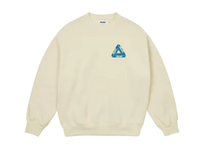PALACE Reacto Tri-Ferg Crew "White"