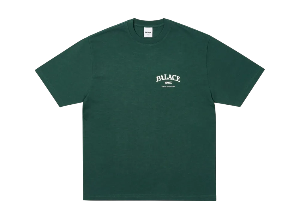 Palace Skateboards UNITAS SLUB Tシャツ 半袖 5色 送料込み PALACE Unitas Slub T-Shirt 