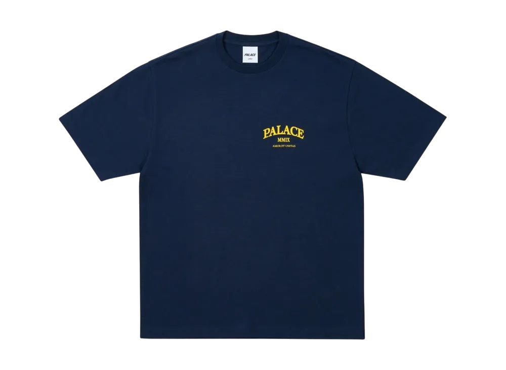PALACE Unitas Slub T-Shirt "Navy"