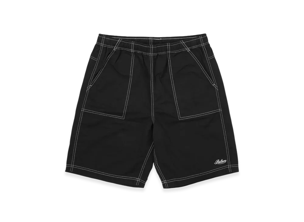 PALACE Rinsed Short "Black"