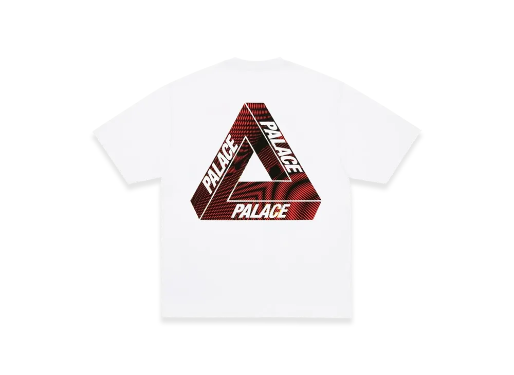 PALACE Tri-Vex T-Shirt "White Red"