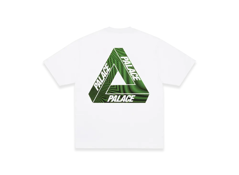 PALACE Tri-Vex T-Shirt "White Green"