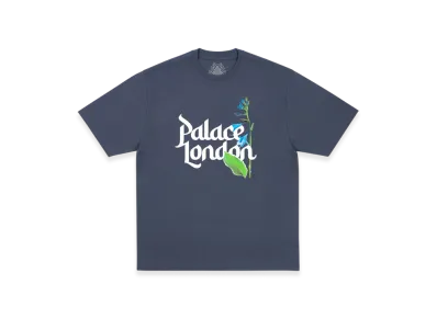 PALACE Flower Type T-Shirt "Navy"